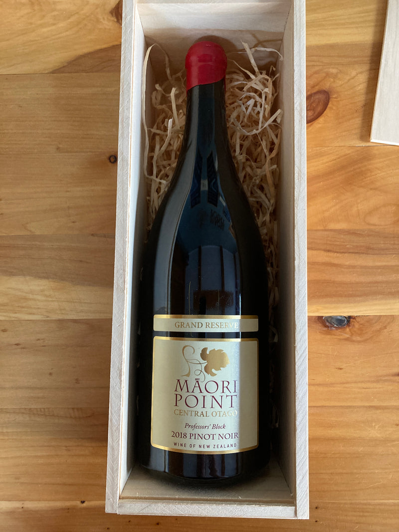 Magnum 2018 Maori Point Grand Reserve Pinot Noir - Professors' Block (with box)